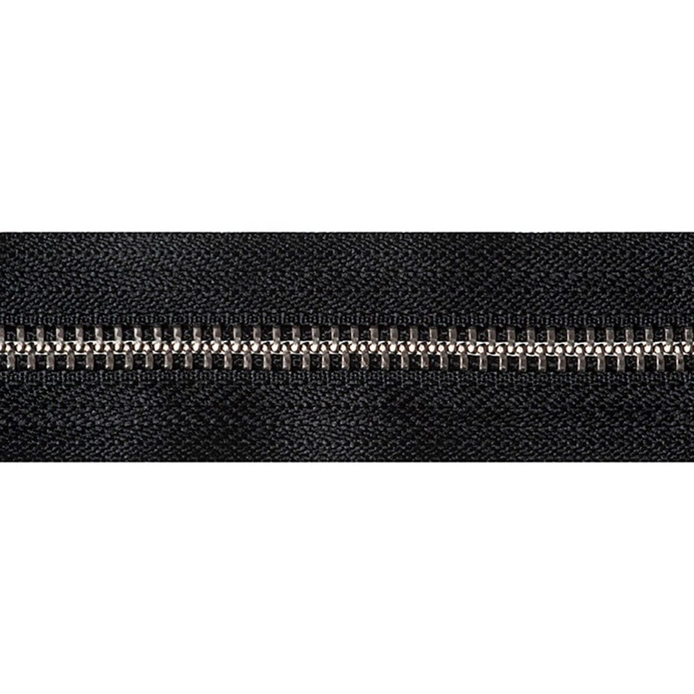 YKK Nickel Free Open End Zip 41cm / 16 inch: Black (Colour 580) - Image 3