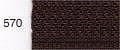 YKK Nickel Free Open End Zip 61cm / 24 inch: Brown (Colour 570) - Image 2