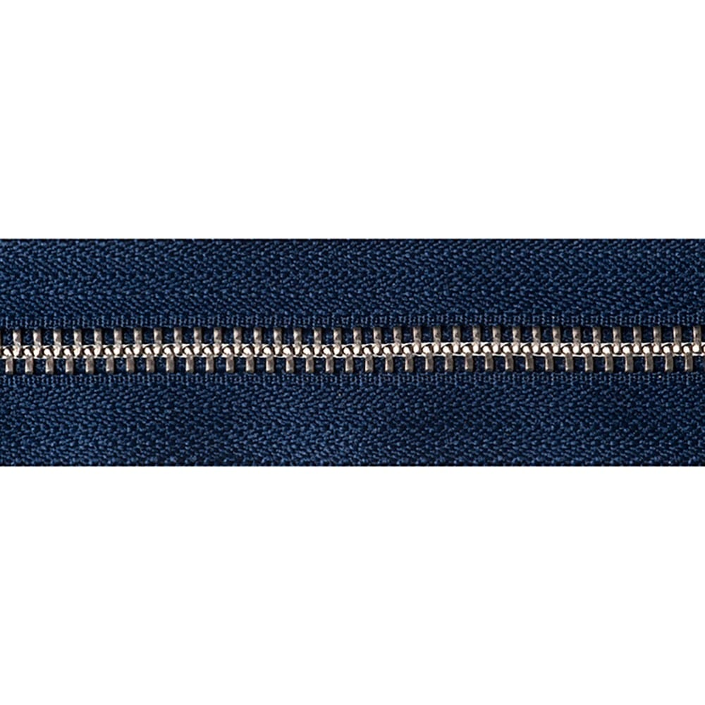 YKK Nickel Free Open End Zip 61cm / 24 inch: Navy (Colour 919) - Image 3