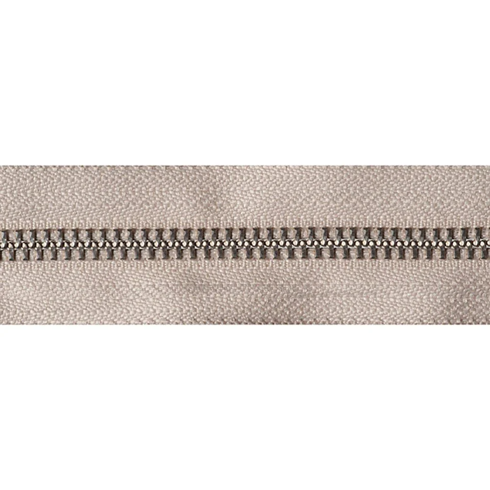 YKK Nickel Free Open End Zip 66cm / 26 inch: Beige (Colour 572) - Image 3