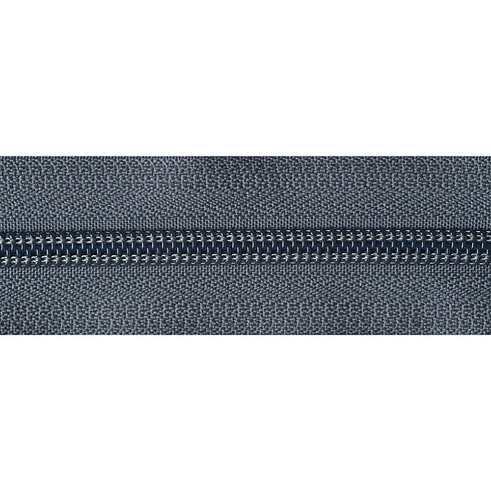 YKK Nylon Open End Zip 56cm / 22 inch: Dark Grey (Colour 578) - Image 3