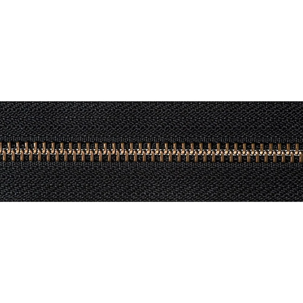 YKK Strong Open End Zip 66cm / 26 inch: Black (Colour 580) - Image 3